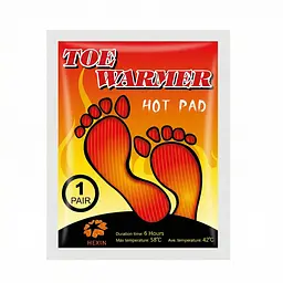 Хімічна грілка-напівустілка для ніг Toe Warmer Hot Pad (2 шт., 1 пара)