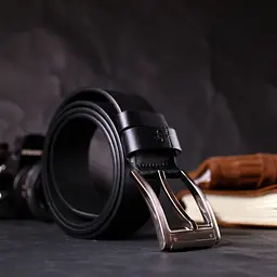 Ремінь шкіряний Grande Pelle чоловічий 3,8х120 см acs0026890 - мініатюра 6