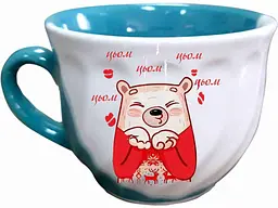 Чашка FARGLASS 200мл Цьом-цьом З кольоровою глазур'ю
