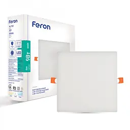 Світлодіодний вбудований світильник Feron AL702 9Вт 4000K білий