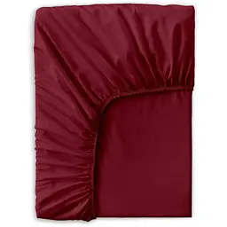 Простирадло Cosas на резинці в дитяче ліжечко 70х140 сатин merlot, винний (81Satin_Merlot_70x140x12)