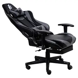Крісло для геймерів 1stPlayer FK3 Black Gray - мініатюра 4