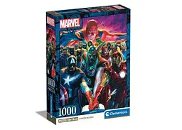 Пазл Clementoni Супергерої йдуть на допомогу, Marvel (Marvel Avengers Puzzle - 1000 pcs.), 1000 ел. (39915)