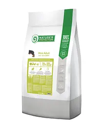 Сухий корм для дорослих собак малих порід Nature's Protection Mini Adult Small Breeds, 18 кг