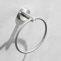 Рушникотримувач кільце Rea 332915 Mist 05 nickel brushed REA-06903, Никель - мініатюра 2