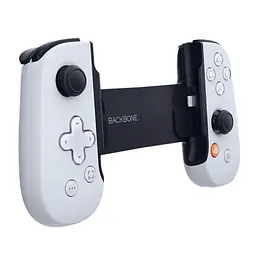 Ігровий джойстик Backbone One Mobile Gaming Controller (iPhone Lightning PlayStation Edition White) - мініатюра 3