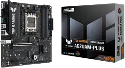 Материнська плата Asus A620AM-Plus TUF Gaming Socket AM5