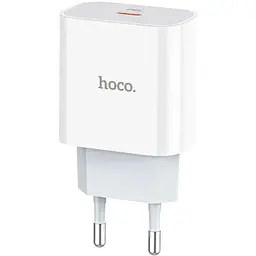 Зарядний пристрій HOCO C76A Plus Speed Source USB-C PD20W White (6931474746917)