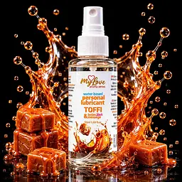 Лубрикант Boys Of Toys MyLove Aroma Series IntimMassage Toffi 2в1 та масажний гель, 50 мл - мініатюра 2