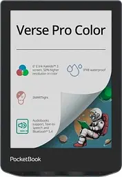 Електронна книга 6" Verse Pro Color, Stormy Sea, WiFi, 1448x1072 (E Ink Carta) PocketBook teh0028657 - мініатюра 1