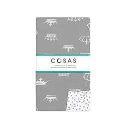 Дитяча постіль Cosas Grey Crown без простирадла 110х140 см (CrownGrey_140_2) - мініатюра 4