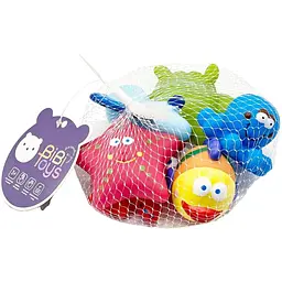 Набір іграшок для купання Bibi Toys Морські мешканці 6 шт. (761025BT) - мініатюра 7