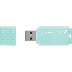 Флеш-накопичувач GoodRam USB3.0 32GB UME3 Care Green (UME3-0320CRR11) - мініатюра 1