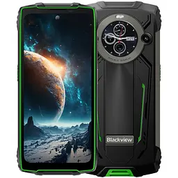 Смартфон Blackview BV8200 6.49" FHD+/12GB/256GB/MT8781/8800mAh/50+32Мп/NFC/IP69K/Green