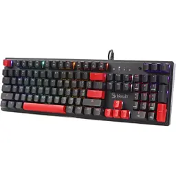 Клавіатура A4Tech Bloody S525N RGB BLMS Red Switch USB Fire Black (4711421002066) - мініатюра 2