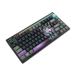 Клавіатура A4Tech AT75 RGB USB UA Cypher Ghost (4711421001830) - мініатюра 10