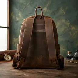 Рюкзак для ноутбука 14699 Crazy Vintage коричневий - мініатюра 4