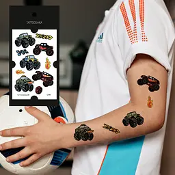 Тату Tattooshka Машини монстри L-64 (4825800010358) shop (4825800010358) - мініатюра 2