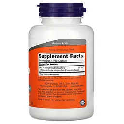 5-HTP Гідроксітріптофан Now Foods 50 мг 180 вегетаріанських капсул - мініатюра 3