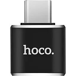 Перехідник Hoco UA5 Type-C to USB Black (64121) [78131]