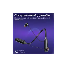 Навушники Promate Leap Black (leap.black) - мініатюра 2