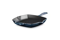 Сковорода-гриль Le Creuset Signature Cast Iron Square Grillit 26 см синя 20183261290422 - мініатюра 2