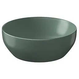 Умивальник на стільницю Cersanit Larga круглий 40x40 зелений матовий K677-049