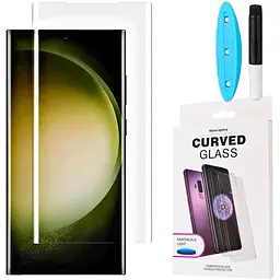 Захисне скло DK для Samsung Galaxy S23 Ultra S918 UV Curved 015452 clear