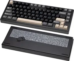 Ігрова механічна клавіатура WOBKEY RAINY 75 PRO / Три режими підключення / Kailh Cocoa Switches / Black