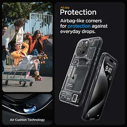 Чохол до мобільного телефона Spigen Apple iPhone 15 Pro Ultra Hybrid MagFit Zero One (ACS06721) - мініатюра 6
