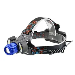 Налобний ліхтар акумуляторний Bailong 3 діода T6 BL POLICE С862 1480 Lumen
