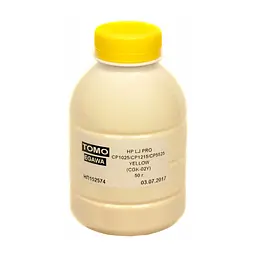 Тонер HP LJ PRO CP1025/CP1215/CP5525 50g YELLOW Chemical Tomoegawa (CGK-02Y-050)