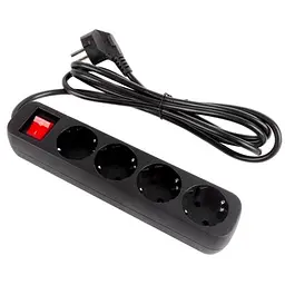 Мережевий фільтр живлення ColorWay (CW-PSEA42BK) /2M black (CW-PSEA42BK) - мініатюра 5