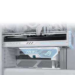 Тримач для відеокарти Asus ROG Herculx XH01 White (90DA0023-B09000) - мініатюра 10