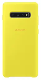 Чохол силіконовий Silicone Cover EF-PG973TYEGRU Samsung Galaxy S10 Plus (6.4") Yellow - мініатюра 2