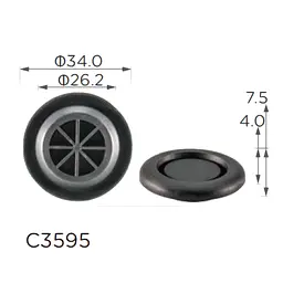 Заглушки кузова Honda 90825-T2A-003 (C3595)