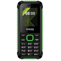 Мобільний телефон Sigma X-style 18 Track Black-Green (4827798854433)