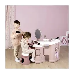 Ігровий набір Smoby Б'юті салон Стиліст з набором косметики, звукові та світлові ефекти, 32 аксесуари (7600320256) - мініатюра 9