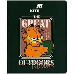 Зошит Kite Garfield, 48 аркушів, клітинка (GF26-259) - мініатюра 7