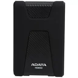 Зовнішній жорсткий диск 2.5" 1TB ADATA (AHD650-1TU31-CBK)