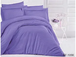 Комплект постільної білизни (LUXURY ST-1056) Євро TAG tekstil pbe0037515 - мініатюра 2
