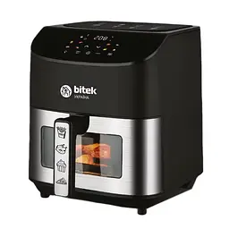 Аерогриль Bitek на 10 л 4200 Вт чорний