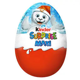 Уцінка. Яйце Kinder Maxi Surprise Новорічне 100 г - мініатюра 4