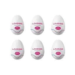 Набір мастурбаторів Lovense Kraken masturbator egg box, 6 шт (білий)