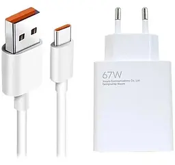 Зарядний пристрій XiaomiXiaomi 67W Charging Combo Type-A BHR6035EU