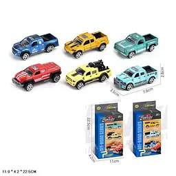 Колекційна металева модель позашляховика Off-road series 1:64 (MH-213) в асортименті