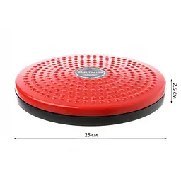 Диск здоров'я Waist Twisting EasyFit EF-1426-R, червоний - мініатюра 2