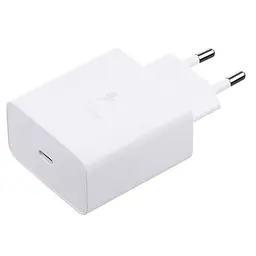 Сітчасте зарядне пристрій Samsung EP-TA865 65W Type-C Білий (EP-TA865NWE) OEM