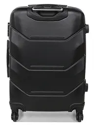 Валіза середня M Madisson Snowball 32303 пластикова 70л Чорний - мініатюра 3