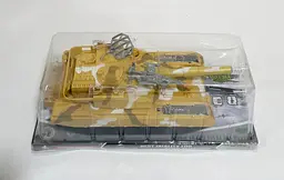 Танк M 1 A2-C "Armed Chariot", інерція, тріщатка, в слюді (6990580110067) Світло-жовтий